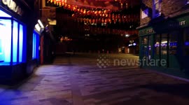 Chinatown In London is like a ghost town due to Coronavirus Fears