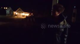 My mom uses my homemade flamethrower