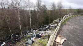 Picturesque spot in UK has been tarnished 'beyond belief' by fly-tipping