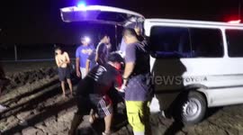 Buddhist monks killed in Thailand after being struck by lightning while installing water trough for horses