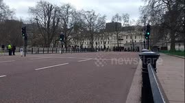 The begining of The Changing Guard at Buckingham Palace, Coronavirus Pandemic [18/03/2020]