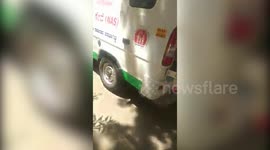 Panic spread as girl staying in paying guest accommodation is suspected of covid positive, escorted to testing centre in southern India