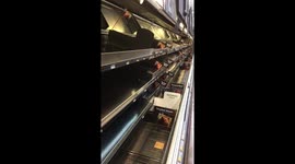 Empty shelves seen at Walmart in Las Vegas