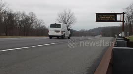 NJ Garden State Parkway North COVID-19 Coronavirus Pandemic Drive Up Mobile Testing 5