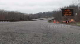 NJ Garden State Parkway North COVID-19 Coronavirus Pandemic Drive Up Mobile Testing 6