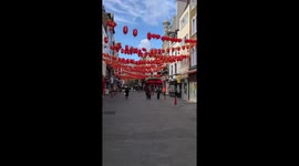 China town/soho empty Covod-19