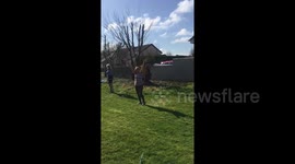 Social distancing boot camp with neighbours in Ireland