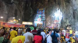 I visited Thaipusam, the colourful Hindu festival in the Batu Caves, Kuala Lumpur