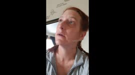 Coronavirus self lockdown mom has beer