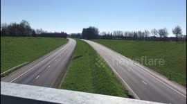 busiest roads in Belgium as good as car free