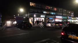 Despite The Government giving Warnings Of Social Gatherings KFC In The East End Of London Is Filled With Customers 