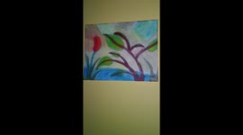 Beautiful painting I made on canvas