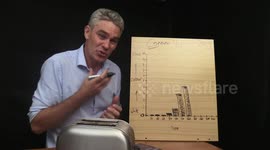 Australian science teacher uses bread and toaster to demonstrate the exponential growth of COVID-19