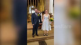 Meet the last couple in UK to get married before the coronavirus lockdown