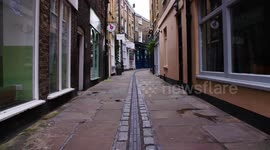 Greenwich empty alleyway