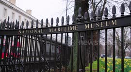 National Maritime Museum sign