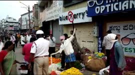 Thousands of Indians defy COVID-19 lockdown to celebrate New Year festival