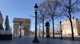 GVs of France's most famous landmarks deserted during coronavirus lockdown