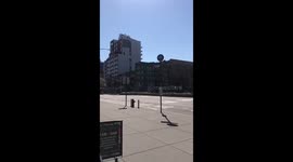 New York City streets are empty