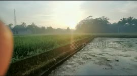 Merapi Volcano eruption in Central Java, Indonesia