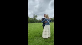 Couple tied the knot in a solitary wedding after COVID-19