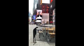 NYC Time Square abandoned amid coronavirus