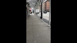 NYC Garment District Abandoned CORONAVIRUS