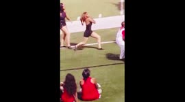 Boy Trying To Show Out But Lands On Neck