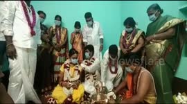 Coronavirus: Couple gets hitched, six people attend ceremony in tamil nadu
