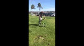 Epic Fail - over the bars again oops!