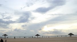Sunset Timelapse Video, Malpe Beach, Udupi, India.