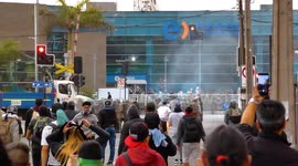 People ripping off special forces and tear gas