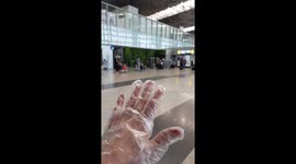 Repatriation flight from India to Germany, check-in process (1/3)