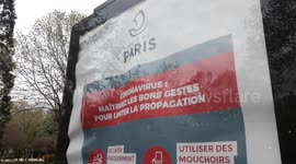 Coronavirus:Parisians applause for health workers. Avenue de Choisy.3april2020