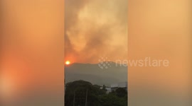 Newsflare Edit - Thick smoke from bushfires chokes homes in northern Thailand