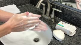 Hand washing with a song