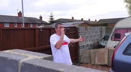 Residents in Leeds sing karaoke to show support for the NHS