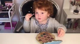 UK two-year-old girl teaches her viewers how to do their makeup