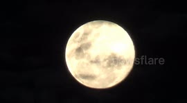 'Largest supermoon of the year' spotted in night sky above Indonesia