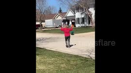 Jump around! Wisconsin neighbors participate in statewide dance to battle coronavirus quarantine boredom