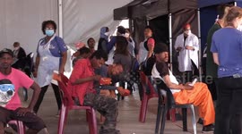 Homeless people chosen by City claim they are treated well at Covid 19 site