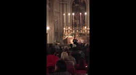 Opera in church in Rome