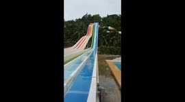 The WaterSlide Steep & Hard Watch carefully what happens