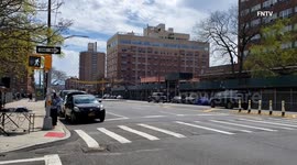 Musician Performs Outside Nursing Home