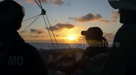 Amazing Wildlife and weather at sea