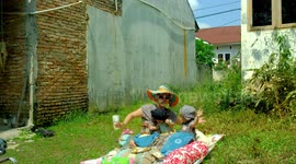 Family Sunbathing to Improve Immune System in Indonesia
