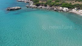 Drone sul mare in Sardegna