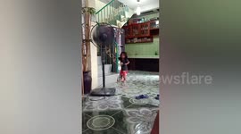 Mother's scary 'ghost' hack to stop kids raiding the fridge for food