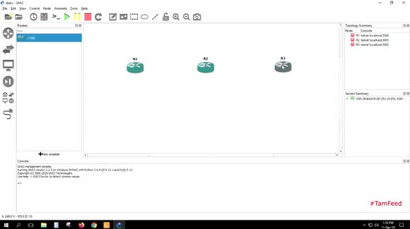 Static Routing Tutorial with GNS3 Basic with GNS3 GNS3 for Beginners ...