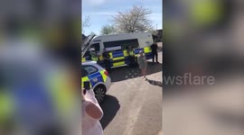 Emergency services help 11-year-old girl celebrate her birthday